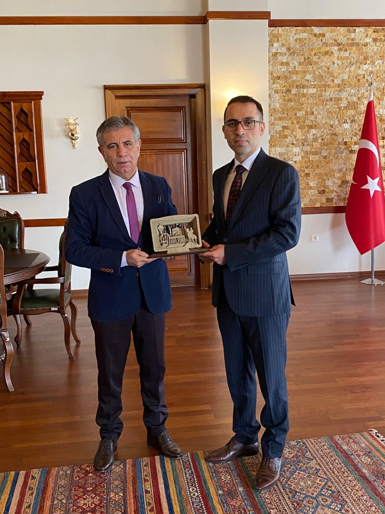 İl Milli Eğitim Müdüründen Kaymakamımıza Ziyaret