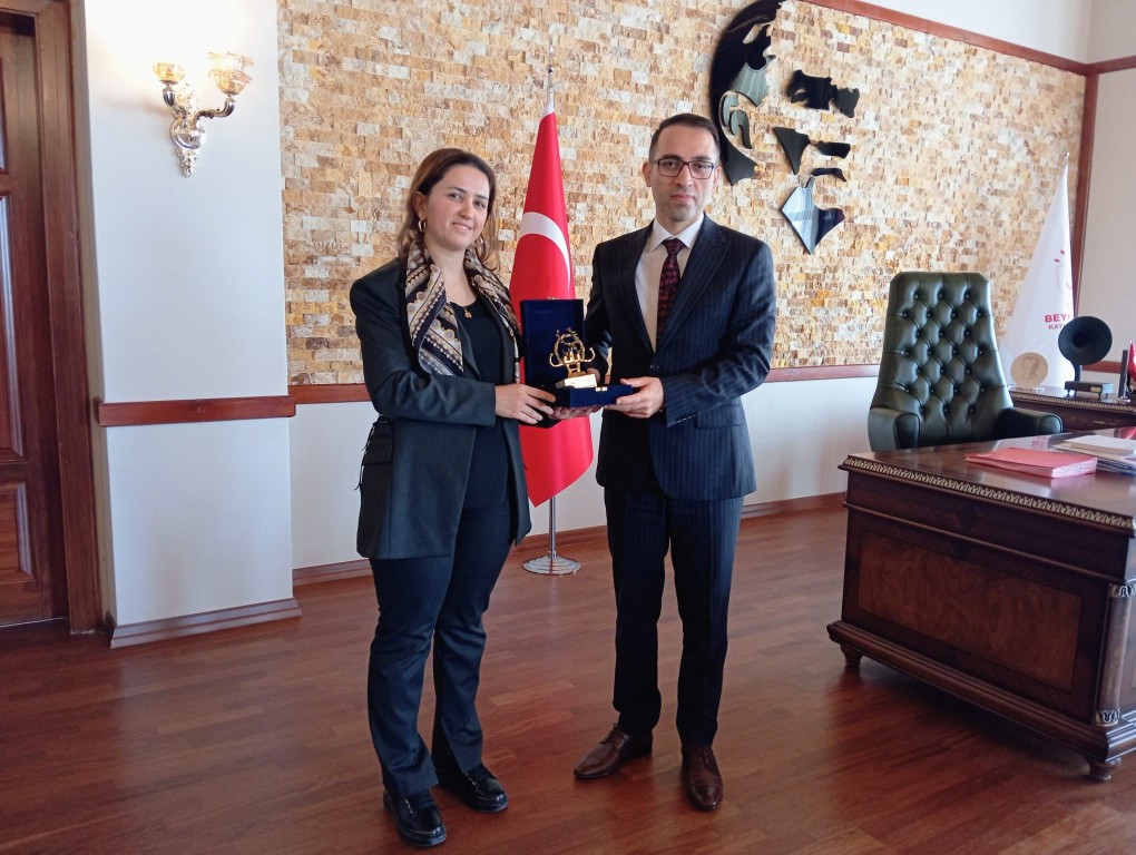 TKDK İl Temsilcisinden Kaymakamımıza Ziyaret