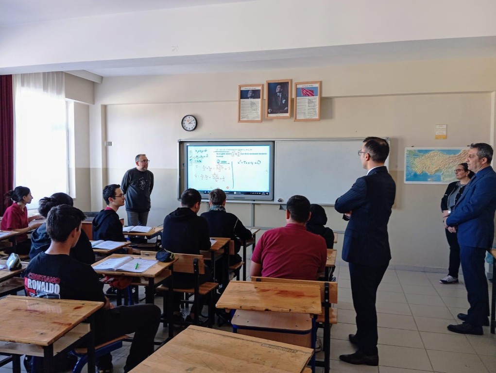Hatice Cemil Ercan Fen Lisesi Ziyaret Edildi